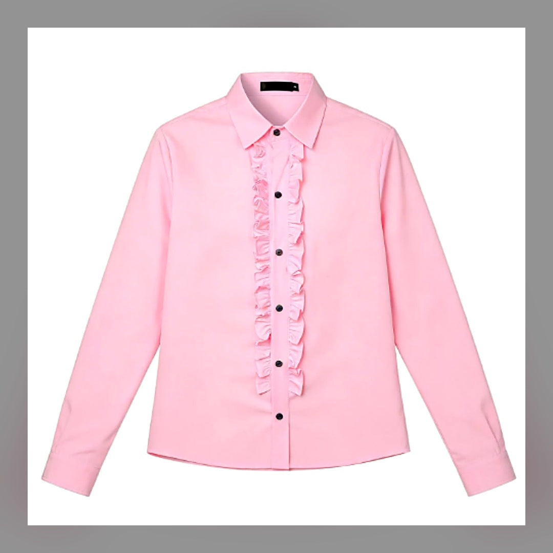 LuxeStyle-Edit · Herren-Sommerhemd «Monsieur» – French Court Style, Kurzarm