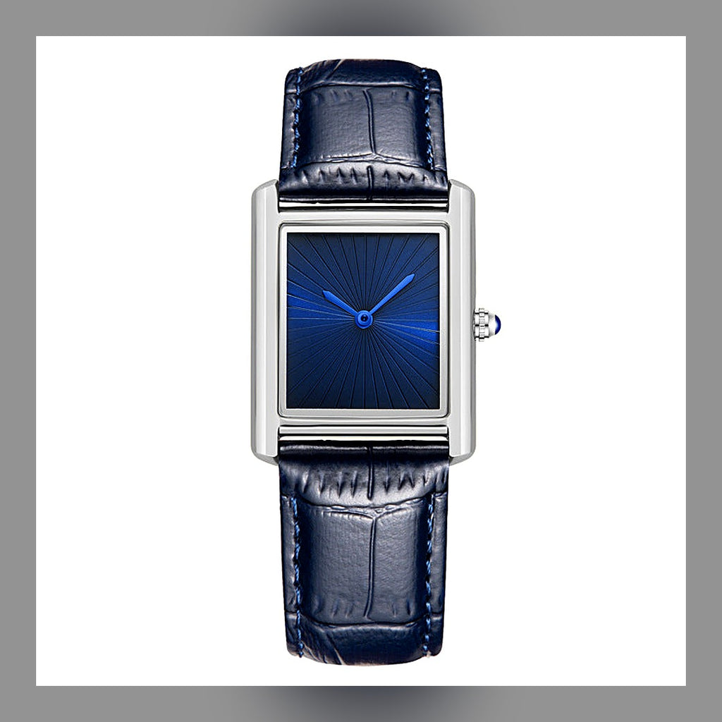 LuxeStyle-Edit · Herrenuhr «Carré» – Minimalist Square
