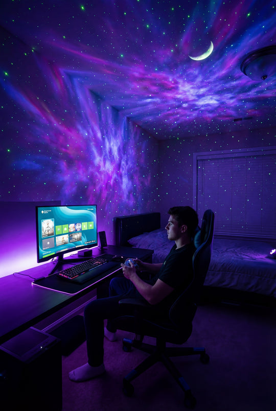 Galaxy Aurora - Premium Lifestyle Bedroom Wow-Effekt