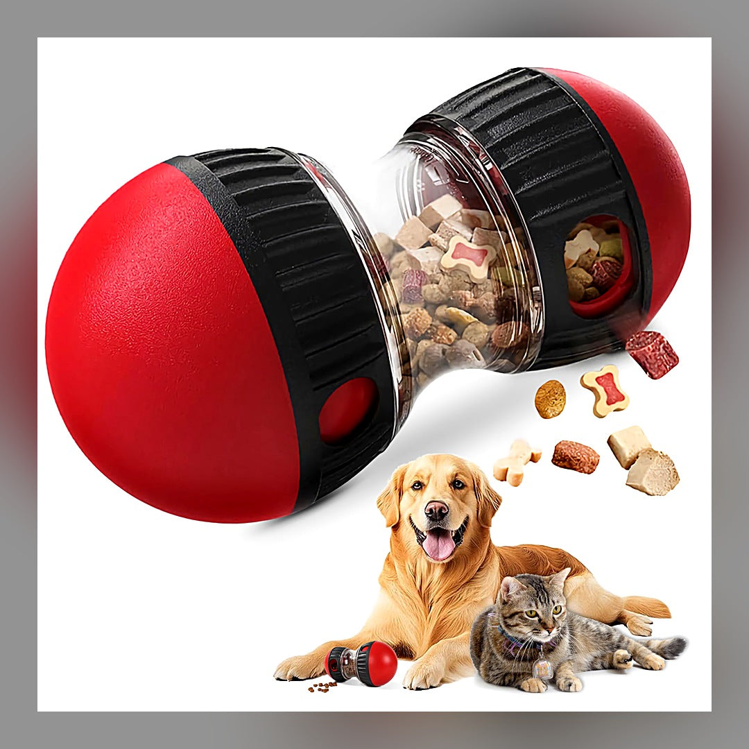LuxeStyle-Edit · Hunde-Snackball Intelligenzspielzeug – verstellbarer Leckerli-Spender