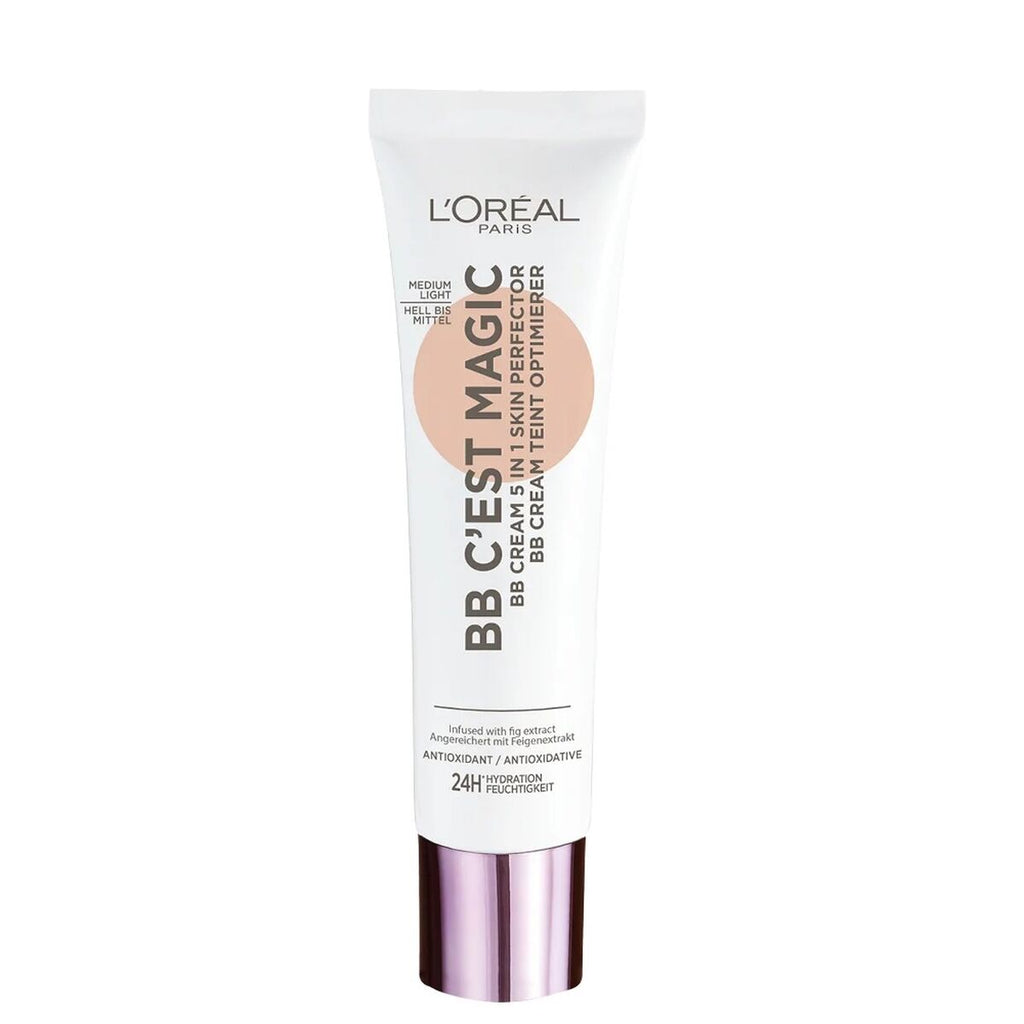 Feuchtigkeitscreme mit Farbe L'Oreal Magic Bb Light Klar Spf 10 30 ml