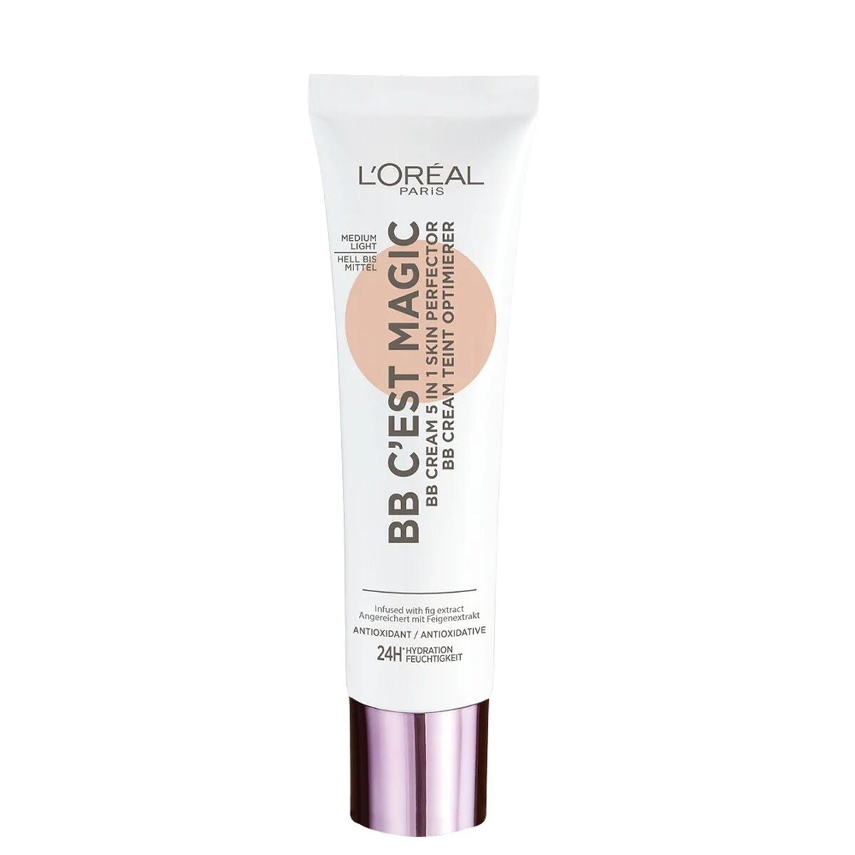 Feuchtigkeitscreme mit Farbe L'Oreal Magic Bb Light Klar Spf 10 30 ml