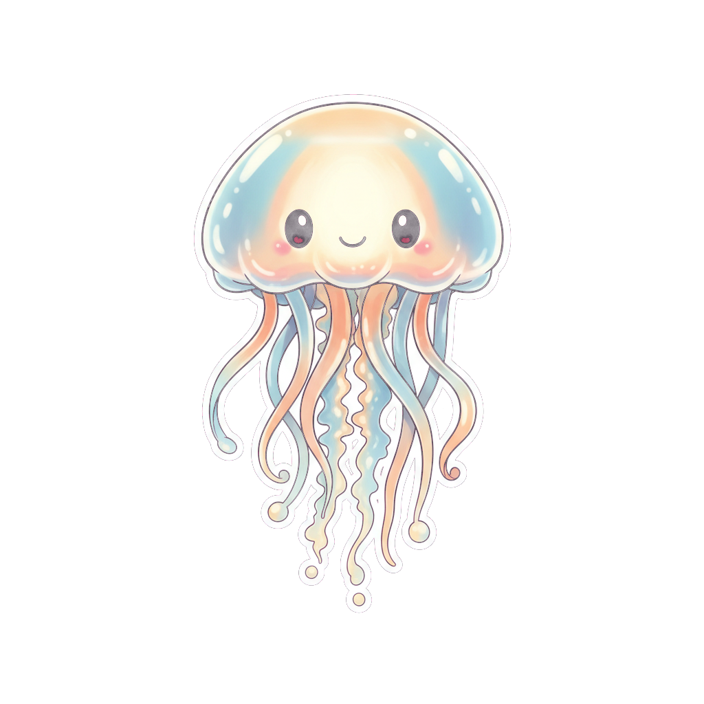Sticker «Jellyfish»
