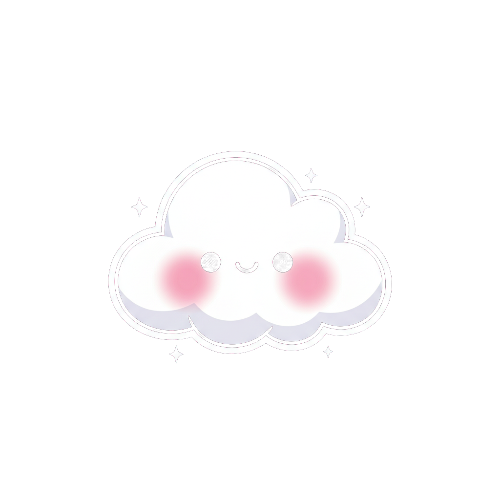 Sticker «Kawaii Cloud»