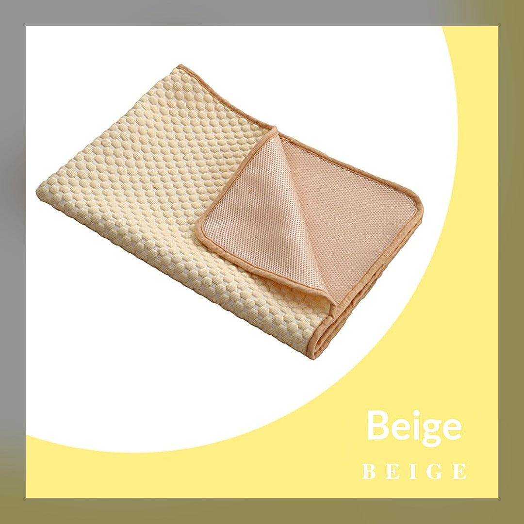 LuxeStyle-Edit · Kühlmatte für Hunde & Katzen – Ice-Silk, selbstkühlend (waschbar)