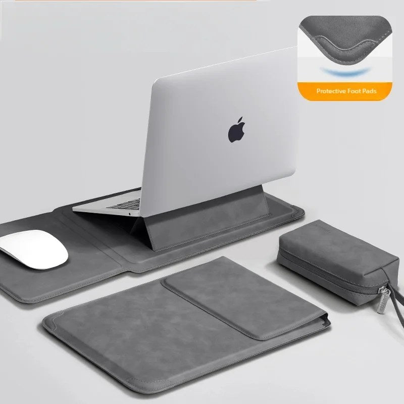 Laptop-Sleeve Echtleder 13"/15" · MacBook & Universal – LuxeStyle Schweiz