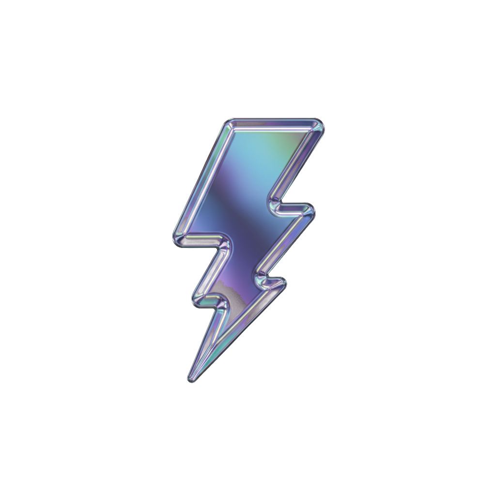 Sticker «Lightning»