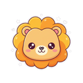Sticker «Lion»