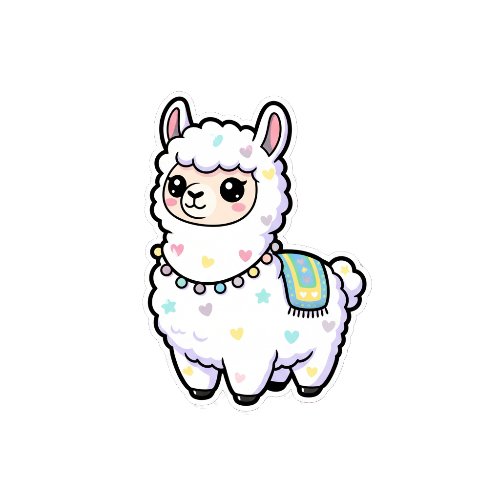 Sticker «Llama»