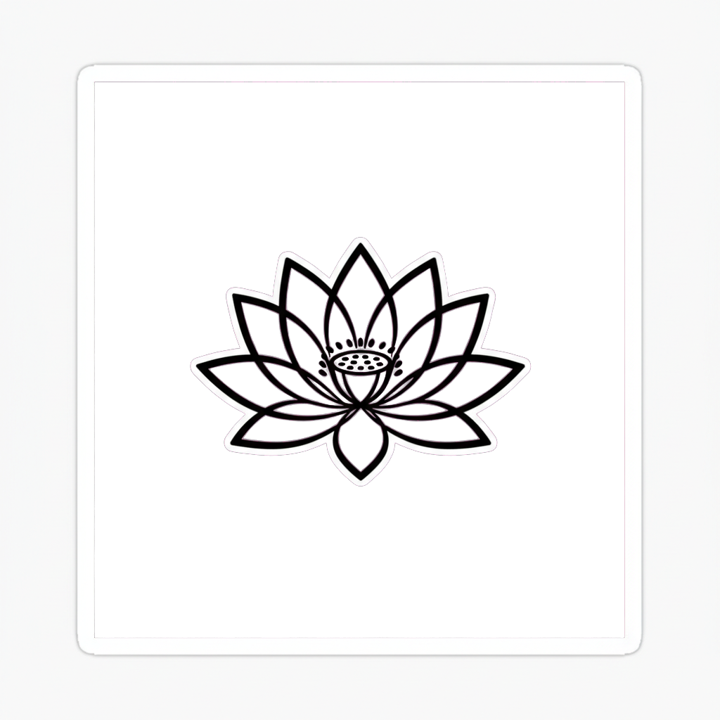Sticker «Lotus Zen»