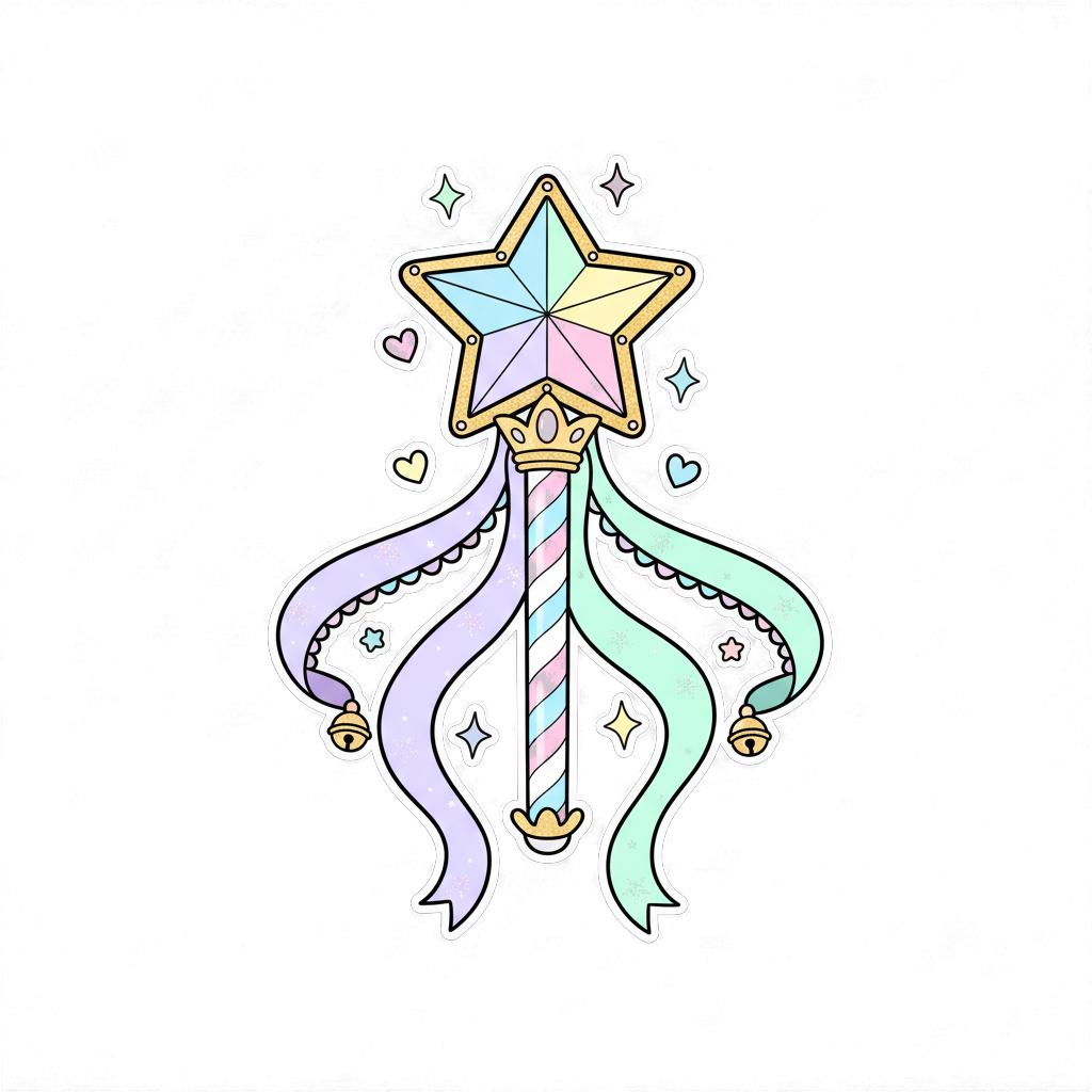 Sticker «Magical Wand»