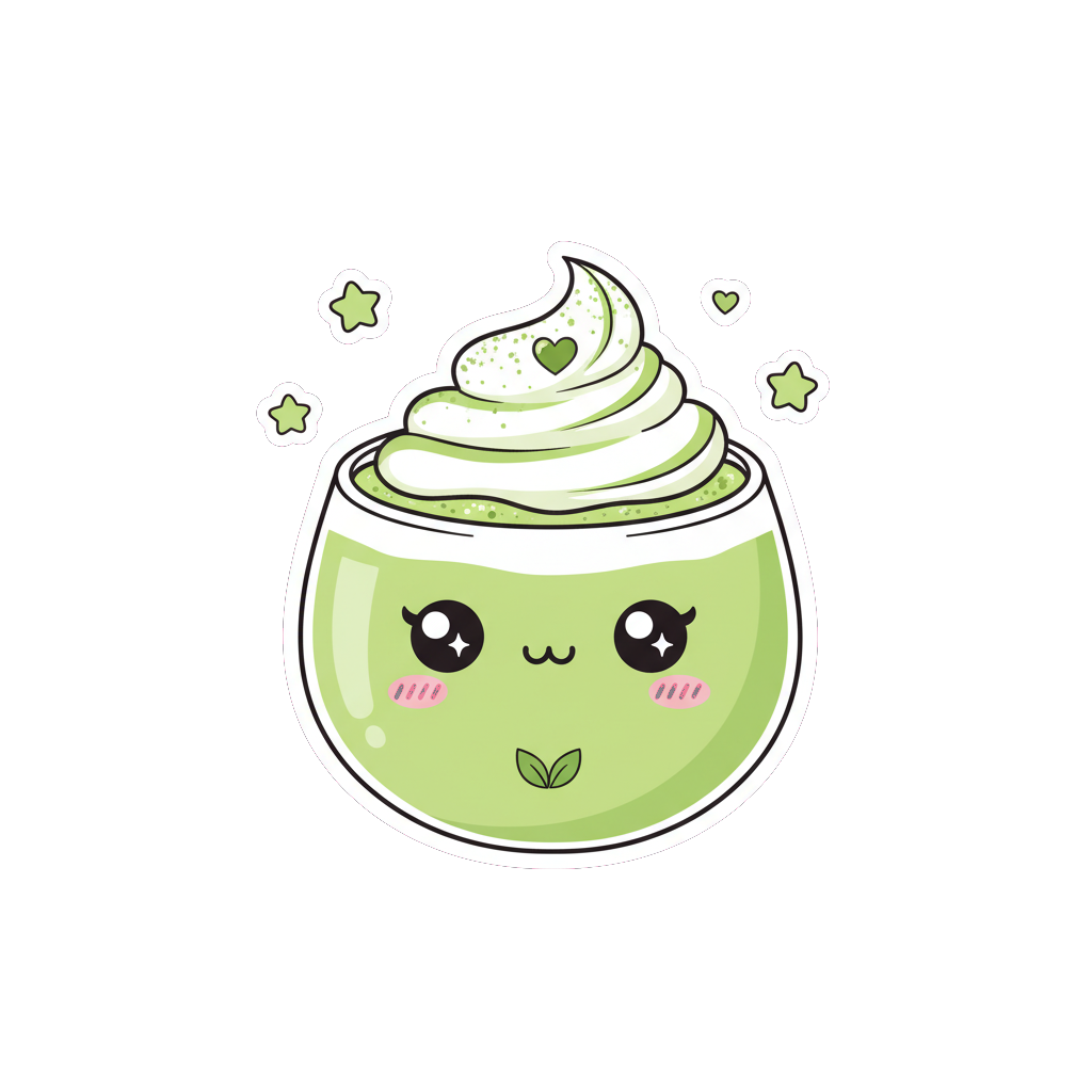 Sticker «Matcha»