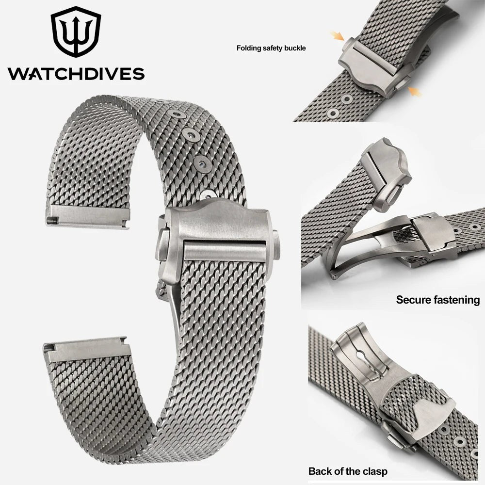 Minimalist-Uhr Nordic · Mesh-Armband Ultra-flach – LuxeStyle Schweiz