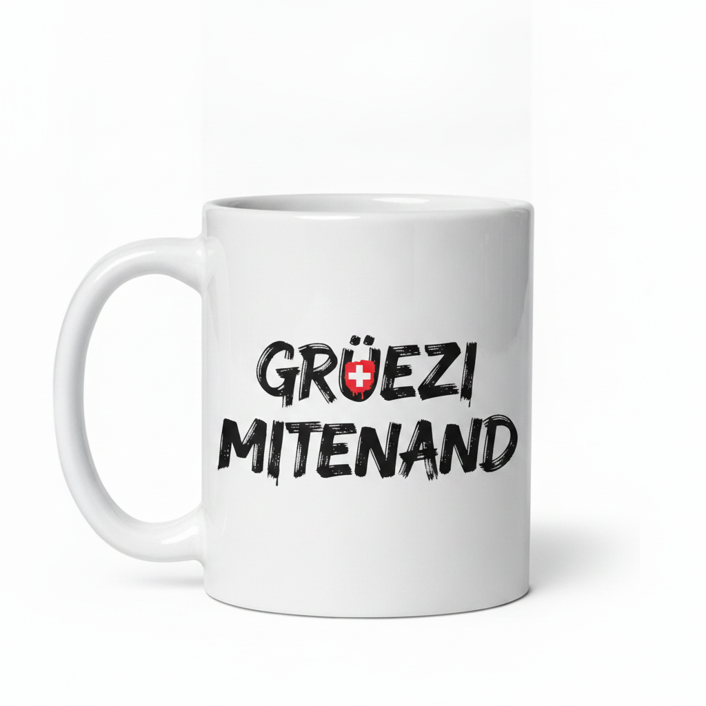 Tasse «ch-gruezi-mitenand»