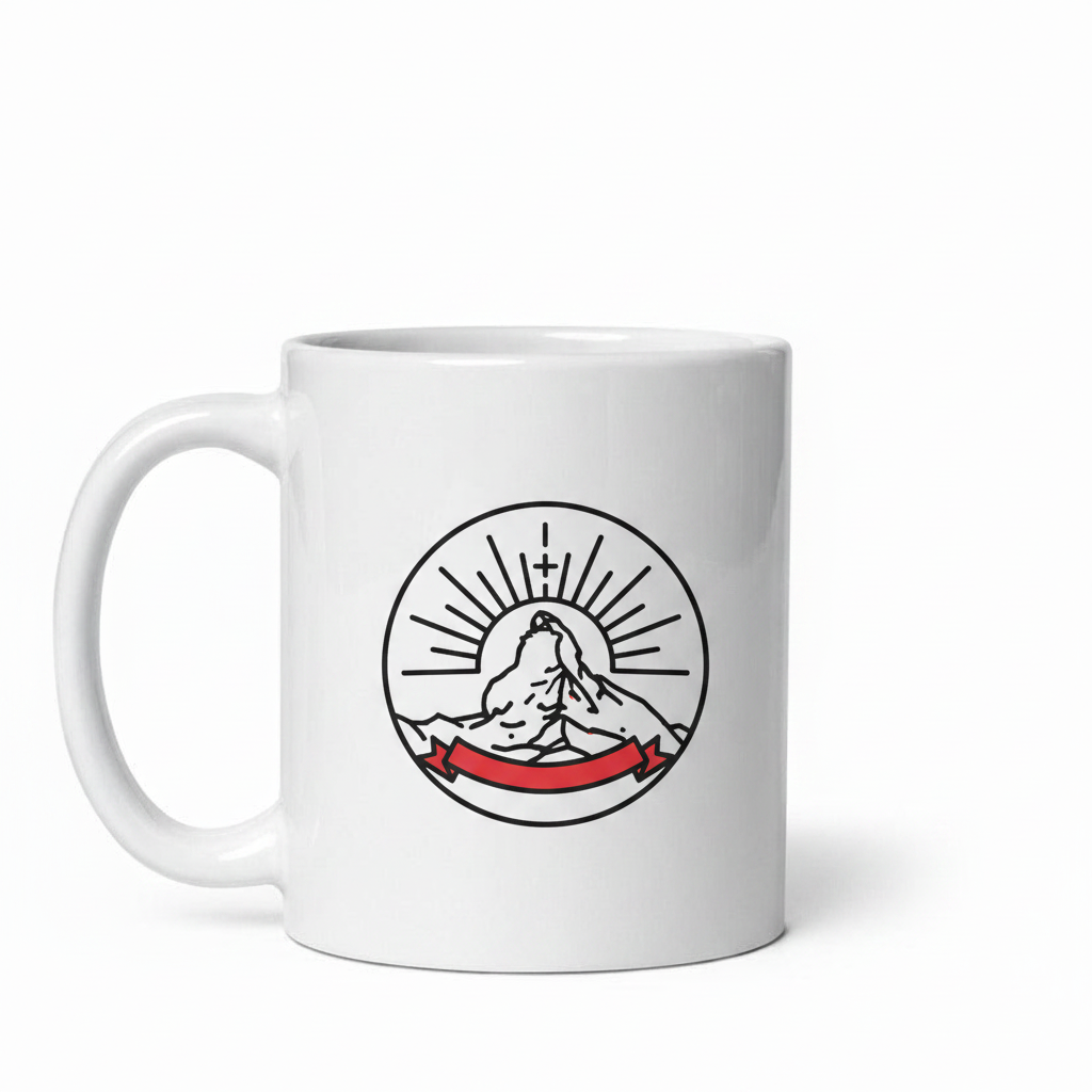 Tasse «ch-matterhorn-sun»