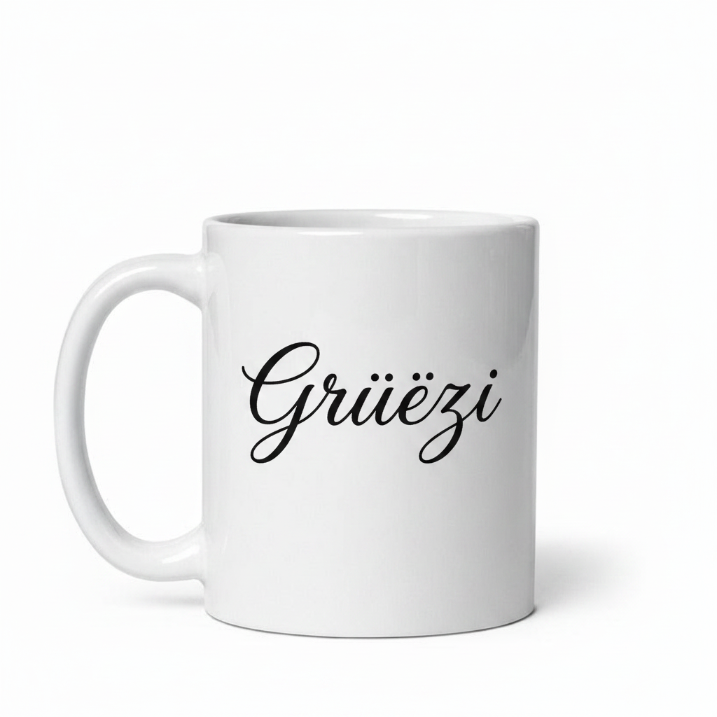 Tasse «text-gruezi»