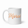 Tasse «text-merci»