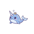 Sticker «Narwhal»