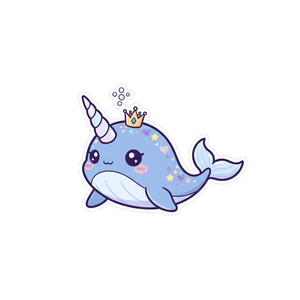 Sticker «Narwhal»