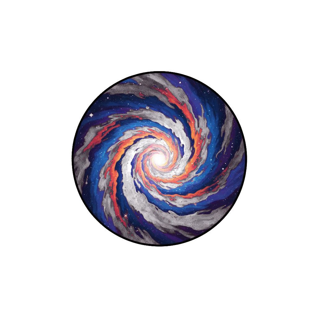 Sticker «Nebula Swirl»
