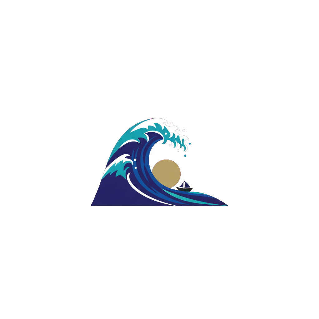 Sticker «Ocean Wave»