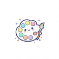 Sticker «Paint Palette»