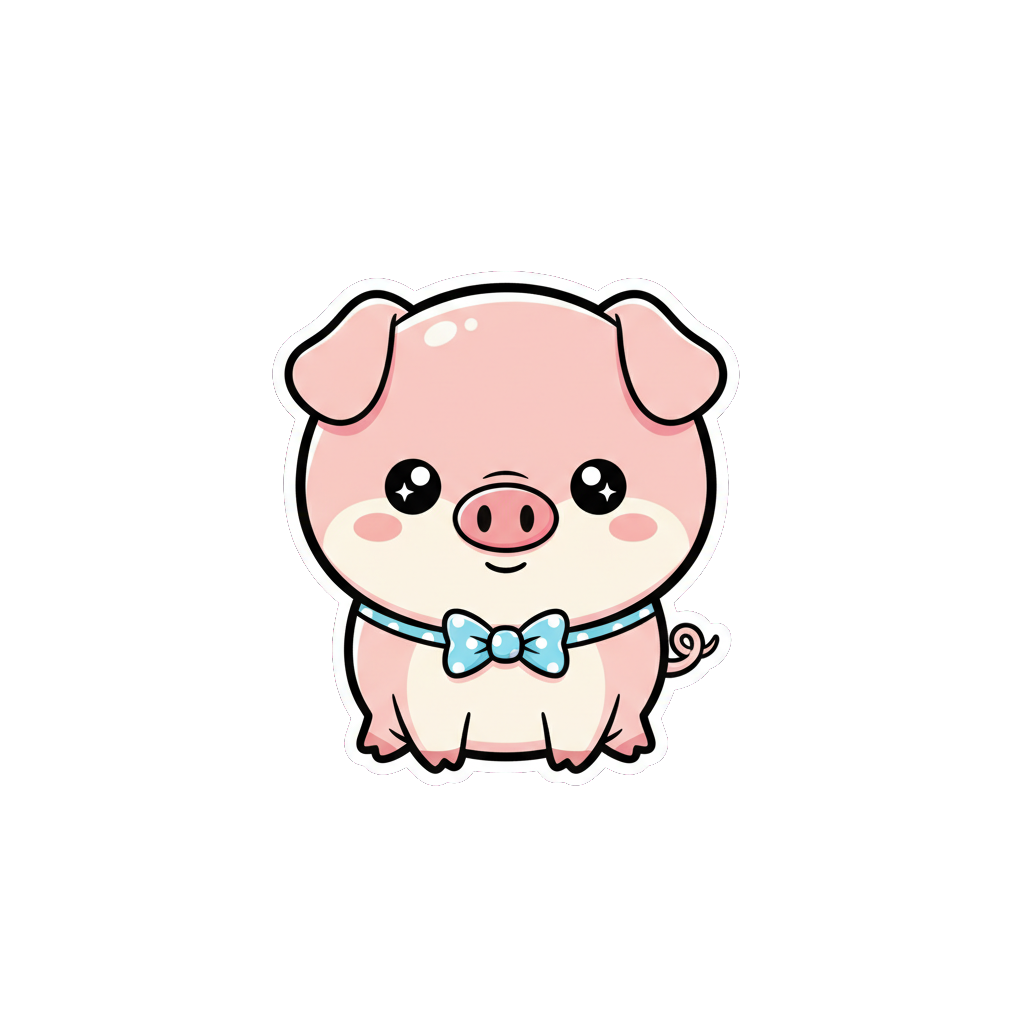 Sticker «Pig»