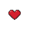 Sticker «Pixel Heart»