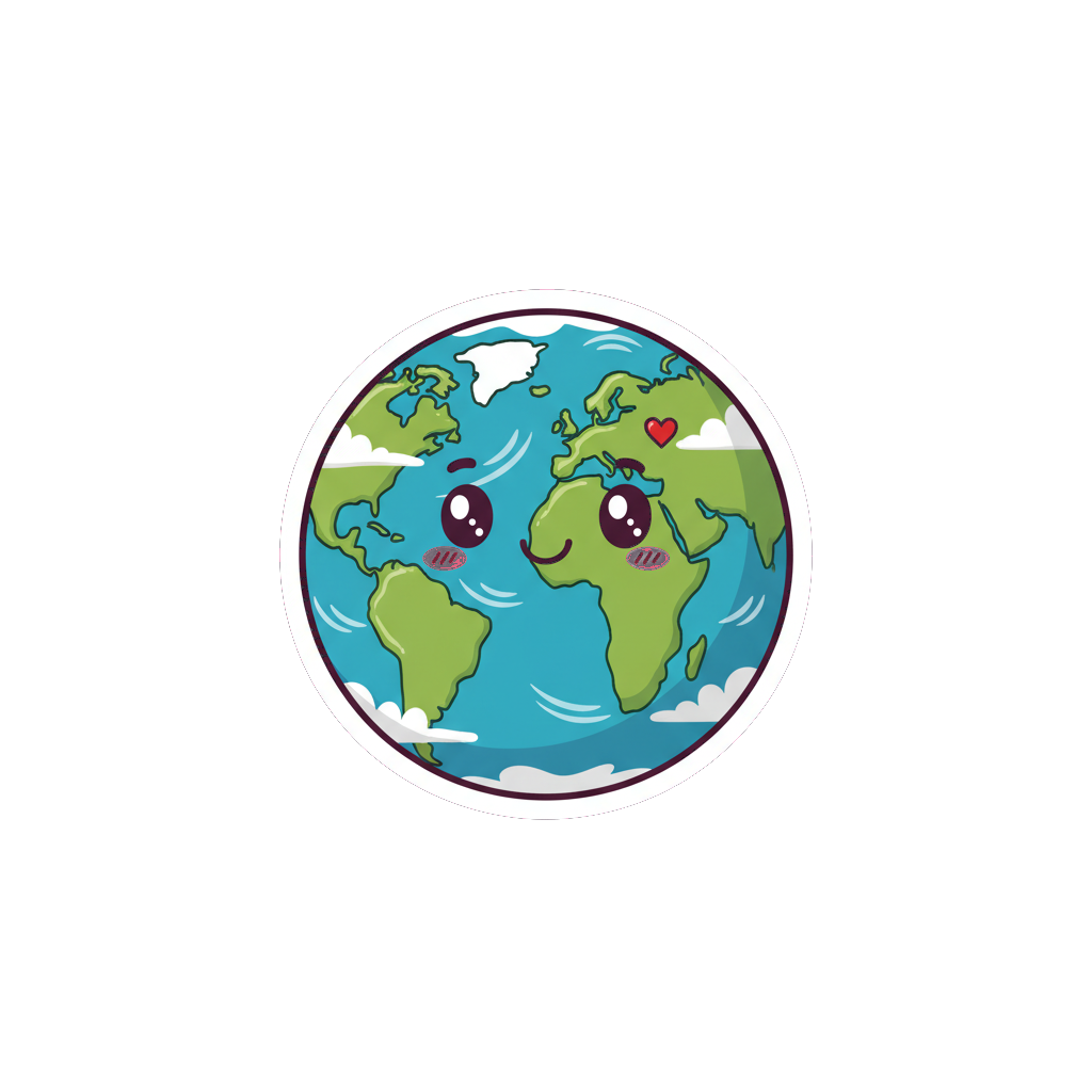 Sticker «Planet Earth»