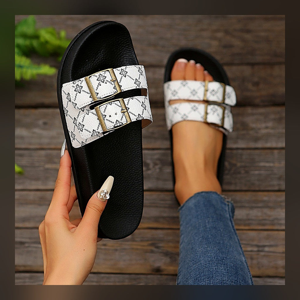 LuxeStyle-Edit · Plateau-Sandalen · Damen, Retro-Style mit Komfort-Sohle (Sommer 2026)