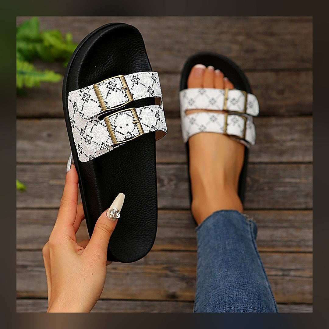 LuxeStyle-Edit · Plateau-Sandalen · Damen, Retro-Style mit Komfort-Sohle (Sommer 2026)