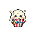 Sticker «Popcorn»