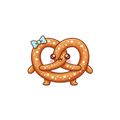 Sticker «Pretzel»