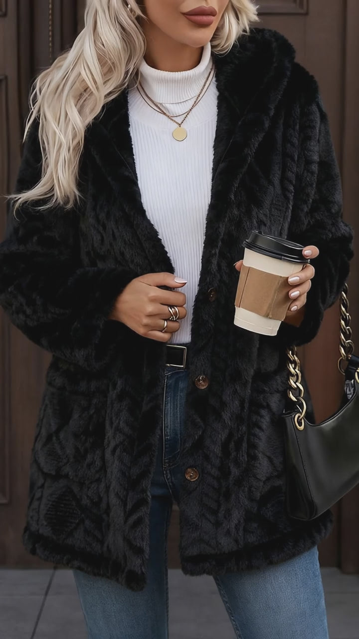 Kapuzen-Cardigan «Cosy» – Video – LuxeStyle