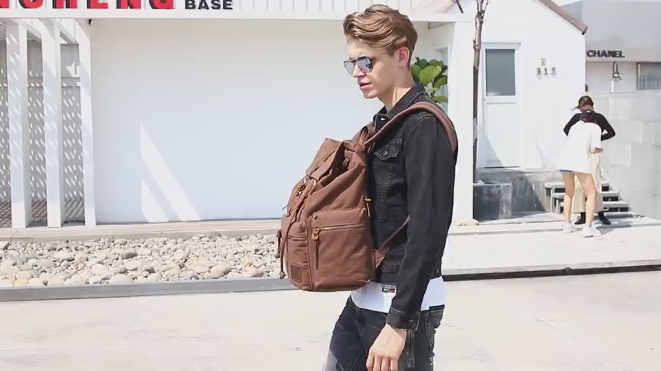 Retro Canvas Bag für Herren