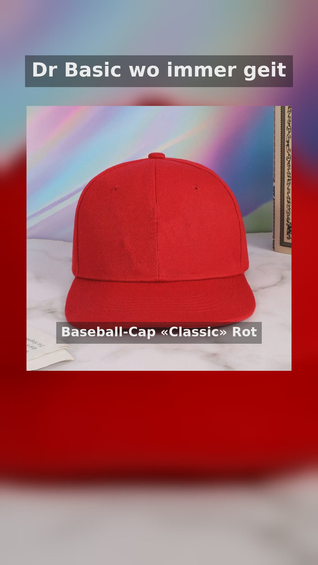 Cap Classic Rot — Reel