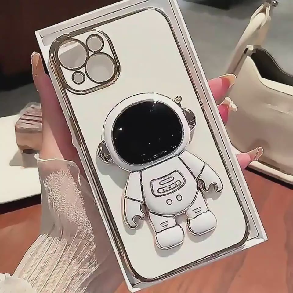 Astronauten-Handyhülle mit 3D-Motiv