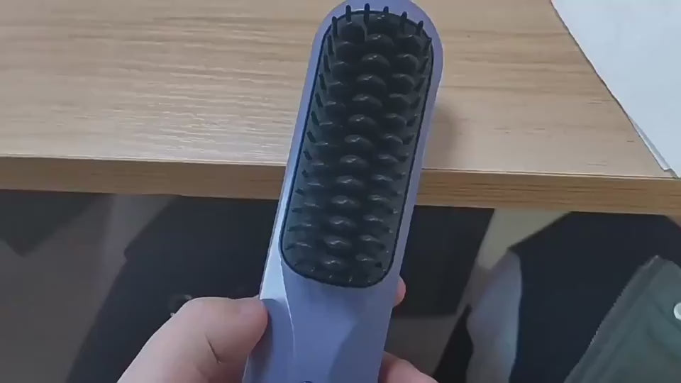 Kabelloser Glättkamm mit Schnellaufheizung