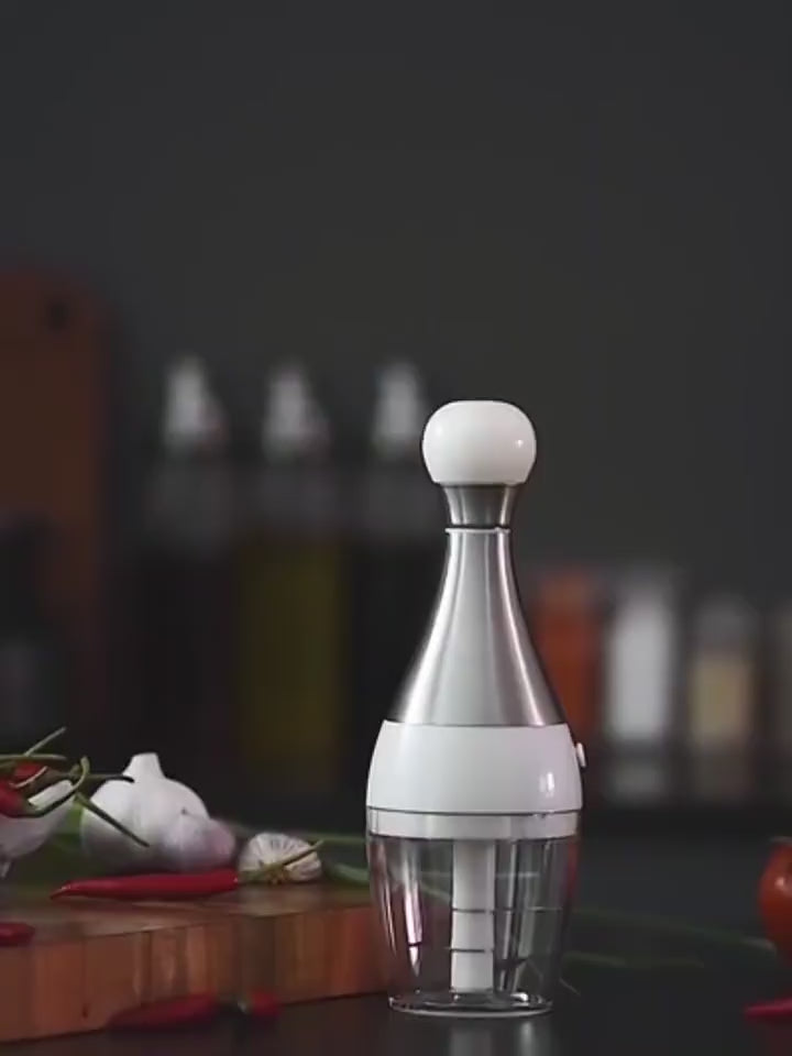 Multifunktionaler Knoblauchstampfer aus Edelstahl