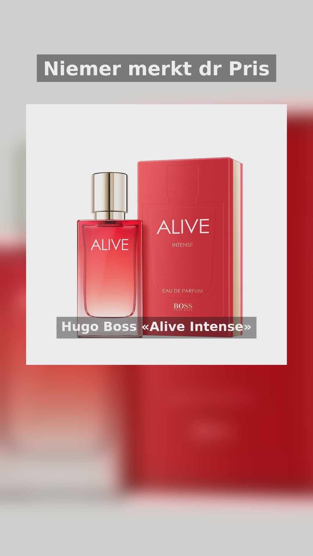 Hugo Boss Alive Intense — Reel