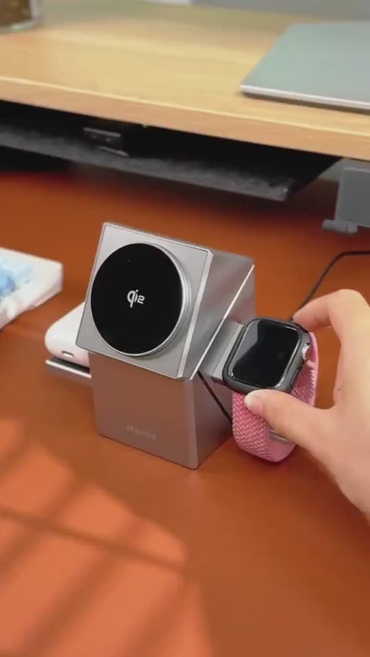 Magnetische 3-in-1-Ladestation