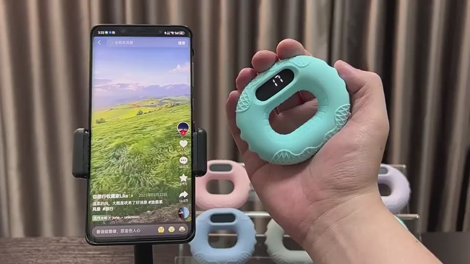 Bluetooth Grip Ring Handtrainer