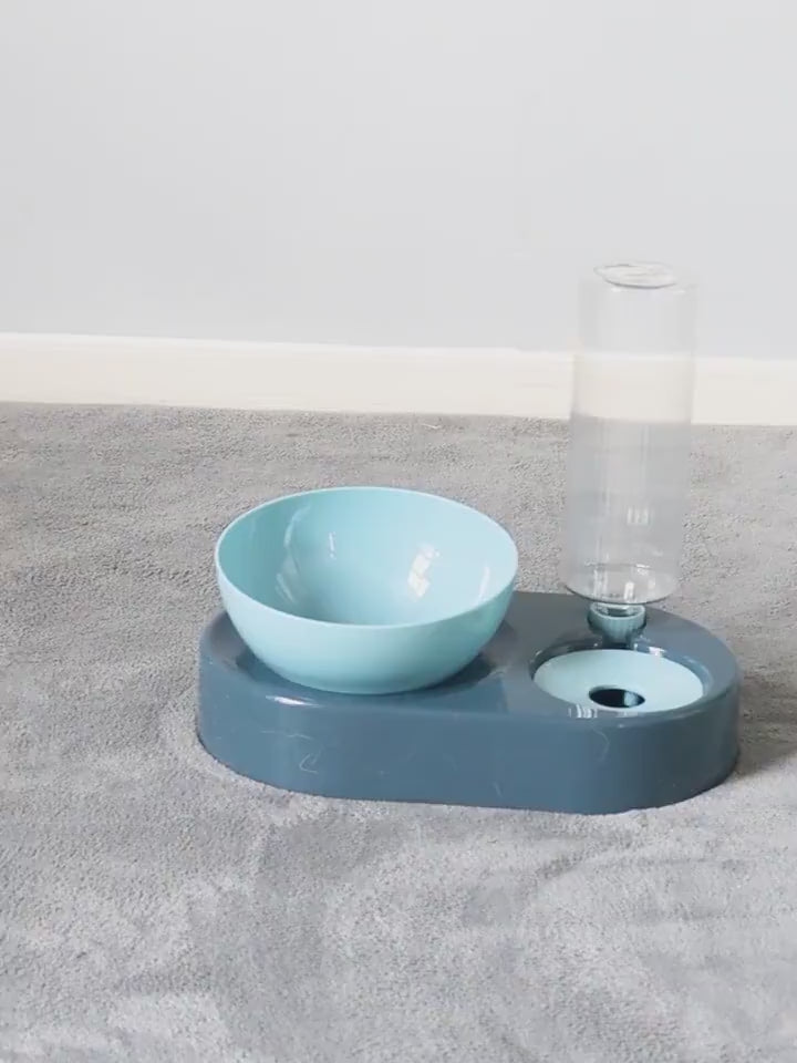 Doppelnapf mit Wasserspender