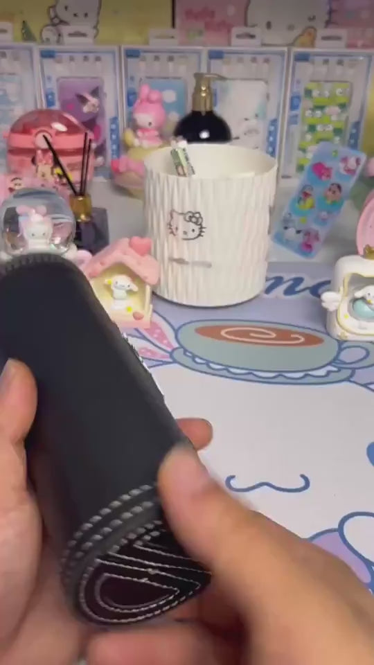 9-teiliges Make-up-Pinselset mit Aufbewahrungsbox