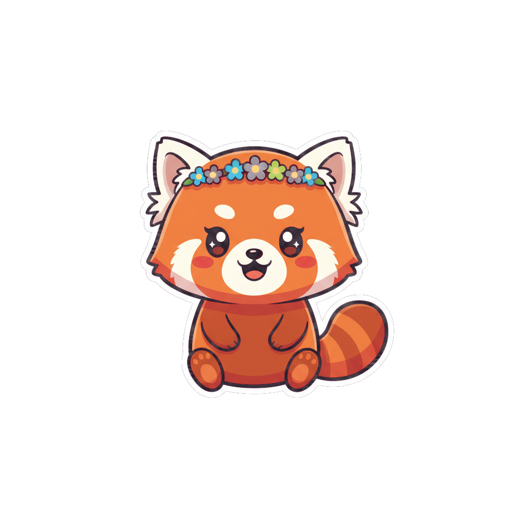 Sticker «Red Panda»