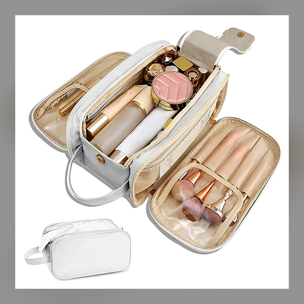 LuxeStyle-Edit · Reise-Kulturbeutel «Voyage» – XL Hänge-Organizer