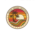 Sticker «Retro Sunset»