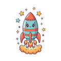 Sticker «Rocket»
