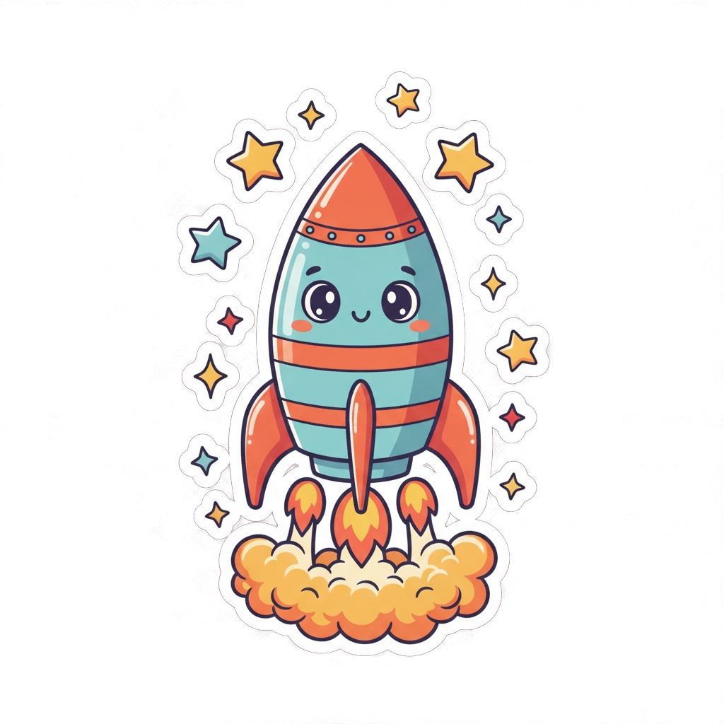 Sticker «Rocket»