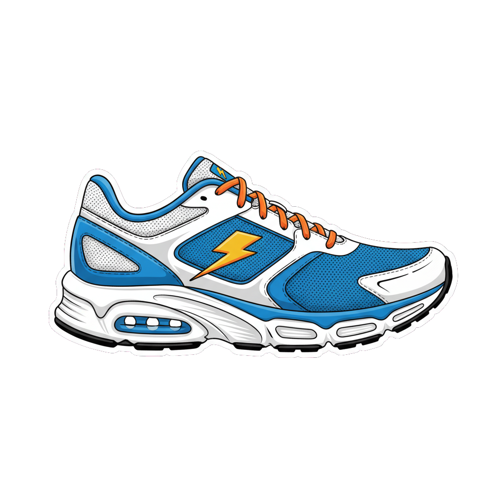 Sticker «Running Shoe»
